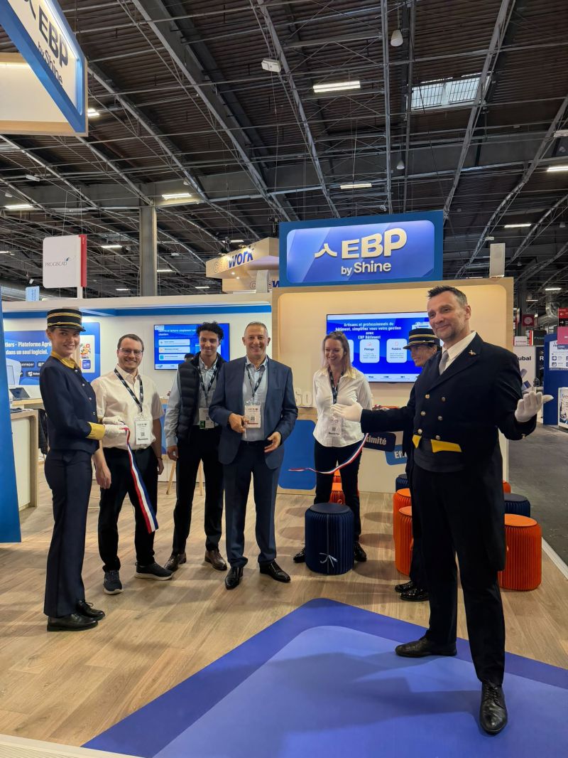 ITA 2000 au salon BATIMAT 2026 sur le stand EBP by Shine
